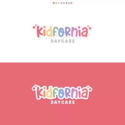 I will make childcare daycare education school logo