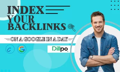 I will index your all backlinks on google in a day