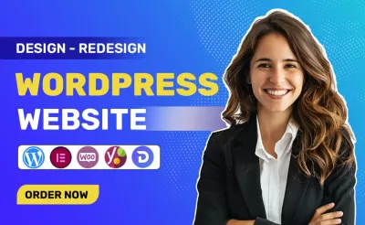 I will create, build wordpress website, wordpress blog, business website development, Dillpo