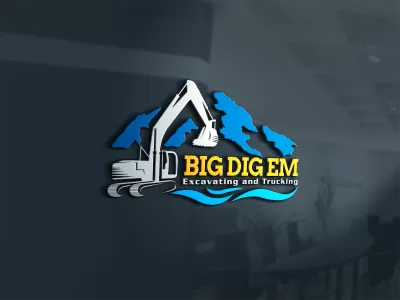 I will design excavation,construction and business logo