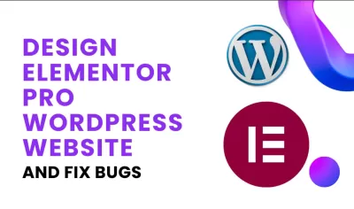 I will create wordpress website , blog website , landing page with elementor pro, PSD