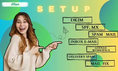 I will setup dkim spf mx spam mail inbox email delivery spam mail fix, Fiverr