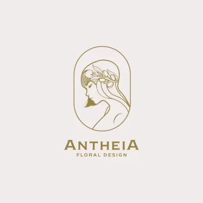 I will design a perfect author or feminine logo