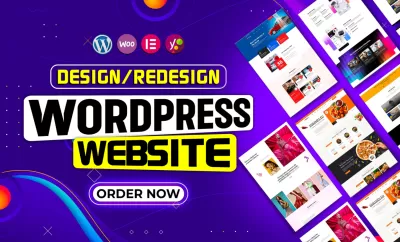 I will design, redesign website, build wordpress website or blog, Dillpo