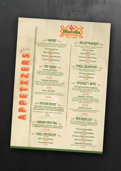 I will create professional restaurant menu card design