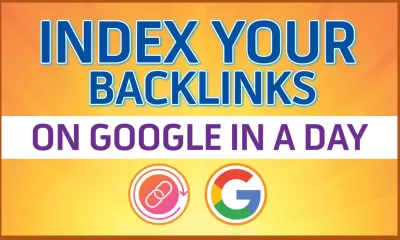 I will index your all backlinks on google in a day