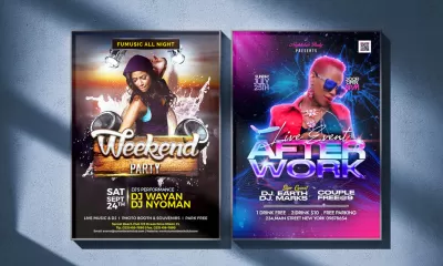 I will create professional poster or flyer design for any event