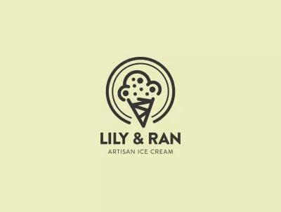 I will professional simple and effective ice cream logo design for you