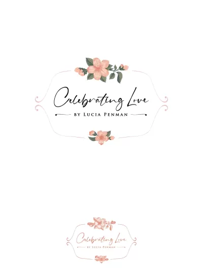 I will make a custom and elegant watercolor logo design for you