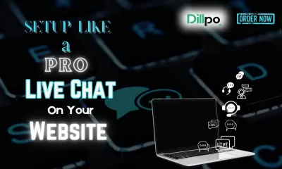 I will setup live chat on your website, Dillpo