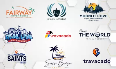  design travel logo for your tourism agency company