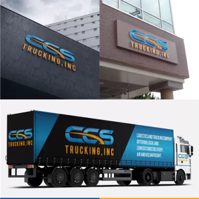 I will do transport, trucking logo with unlimited revision