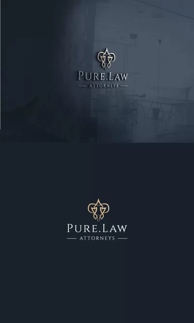 I will create modern attorney, legal or law firm logo design