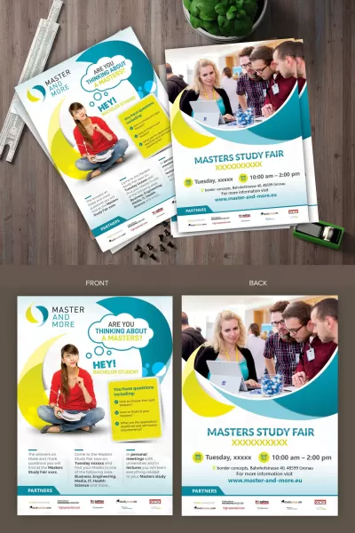 I will do flyer design or poster with unlimited revision in 24 hrs