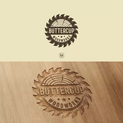 I will make a modern carpentry and woodwork craft logo for your business