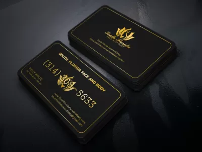 I will design minimalist business card and logo design