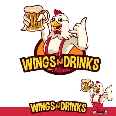 I will create a professional food and beverage logo design