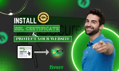 I will install SSL certificate on website to make it https secure,Fiverr