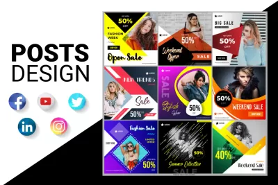 I will do creative social media graphics, social media post and ads
