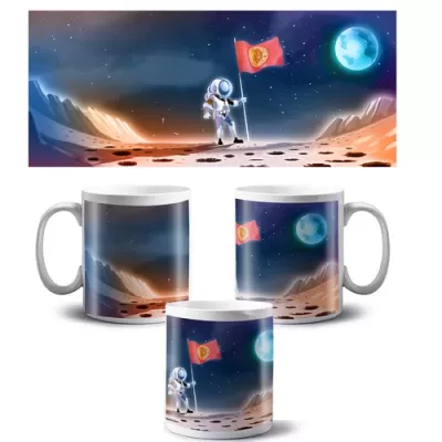 I will do unique custom mug design for you