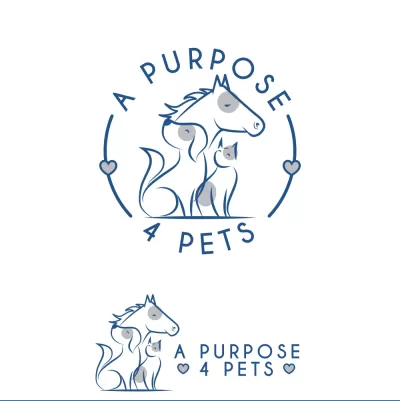 I will creative custom line animal, pet logo design