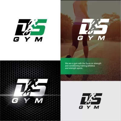 I will make a fitness,gym, sports and monogram logo typography