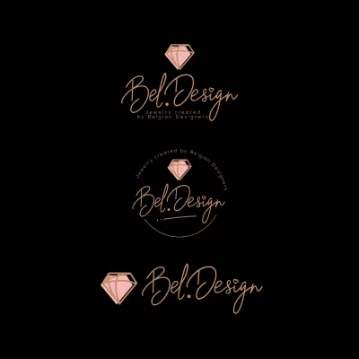  I will Luxury fashion cosmetics jewelry boutique logo