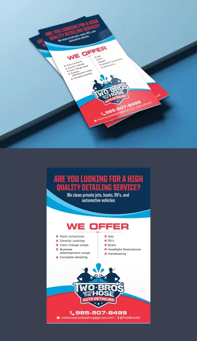 I will design professional business poster design for 5 $ 