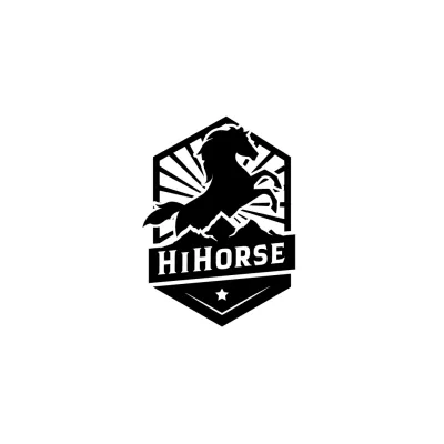 I will make an unique creative horse logo design for you