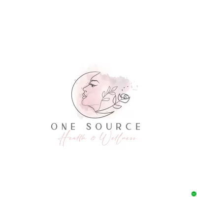 I will make modern feminine logo design for 5 $ 