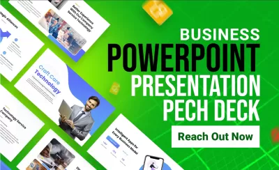  I will do powerpoint redesign, business powerpoint template, canva presentation design