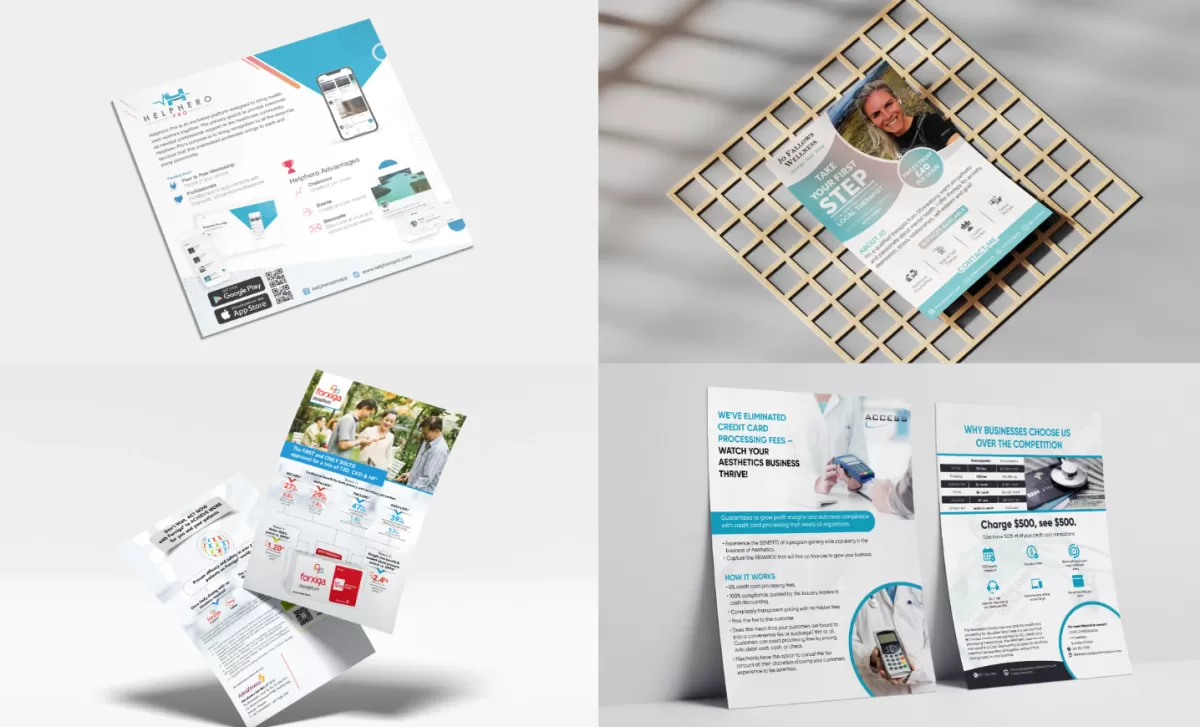 I will design professional business and corporate flyer