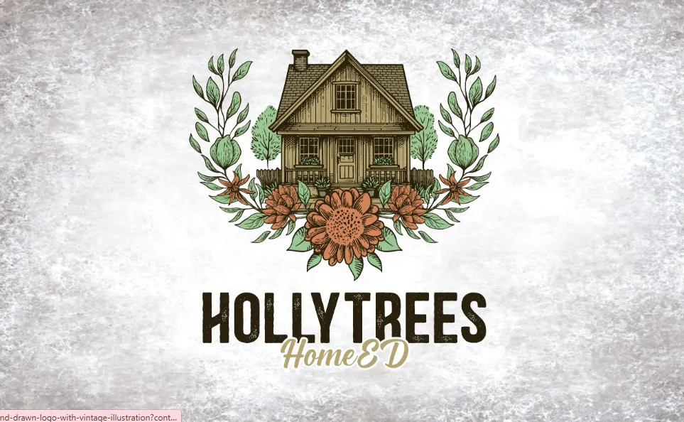 I will create best hand drawn logo with vintage illustration
