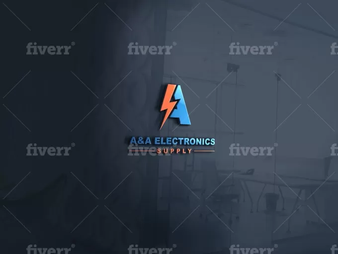 I will design electrical or electronics logo bonus free editable file