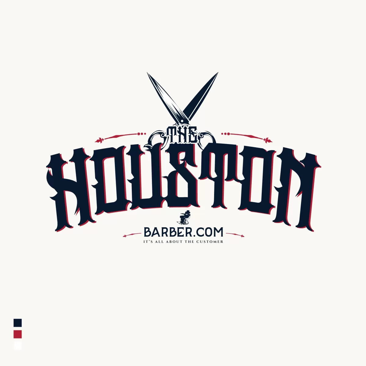 I will do barber shop, barber and beauty salon logo