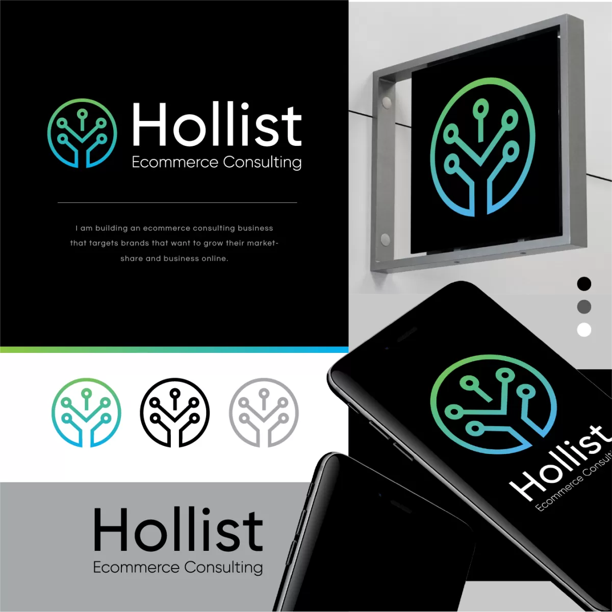 I will make a creative online ecommerce store logo design