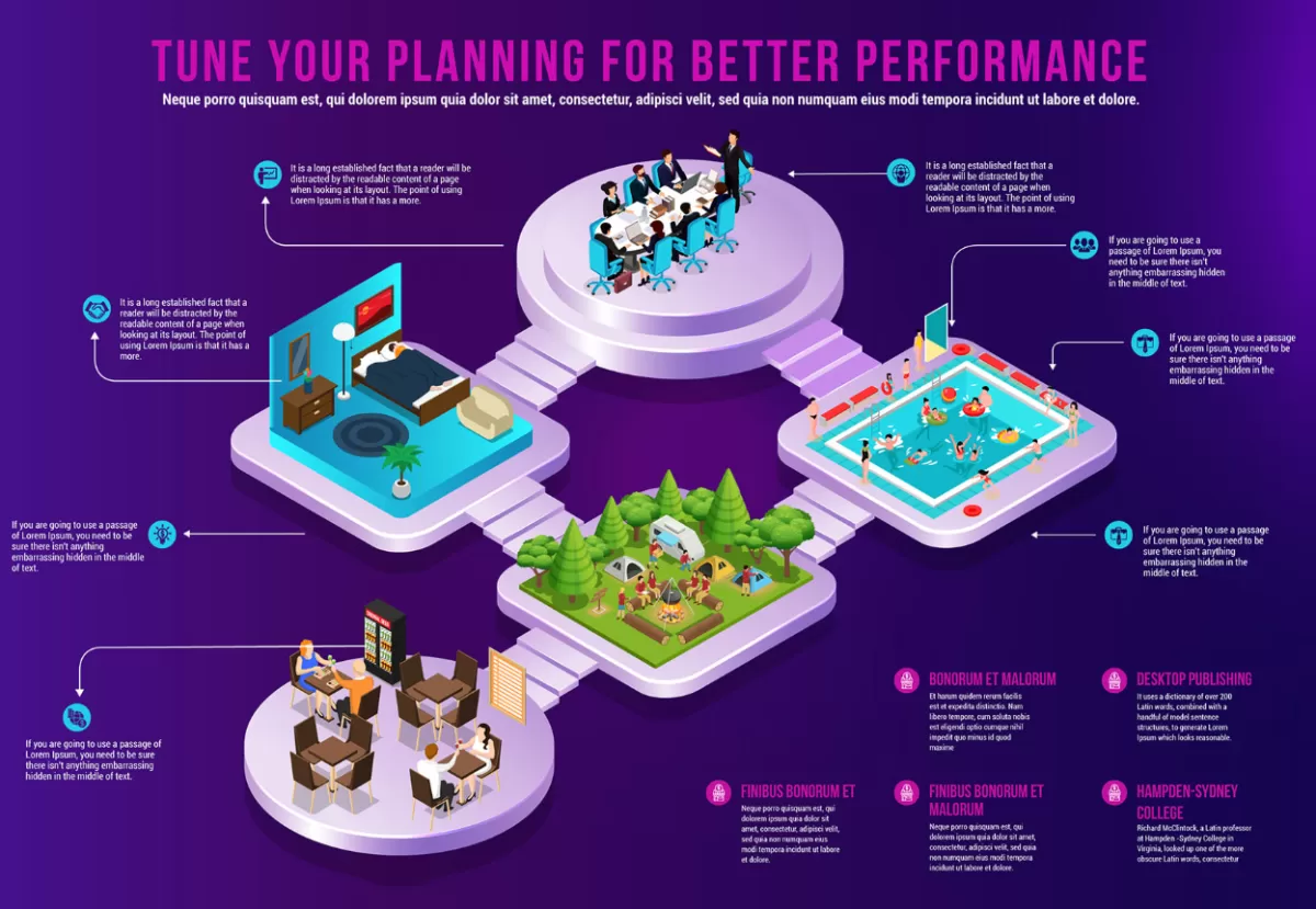 I will illustrate professional and unique infographic design