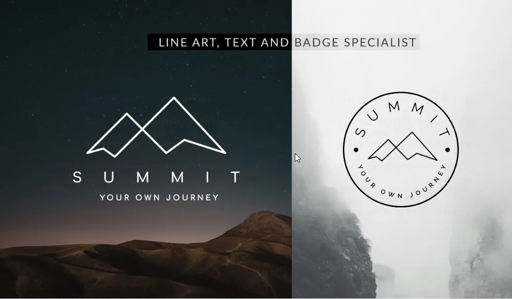 I will create a hand drawn, retro, badge, hipster vintage logo design