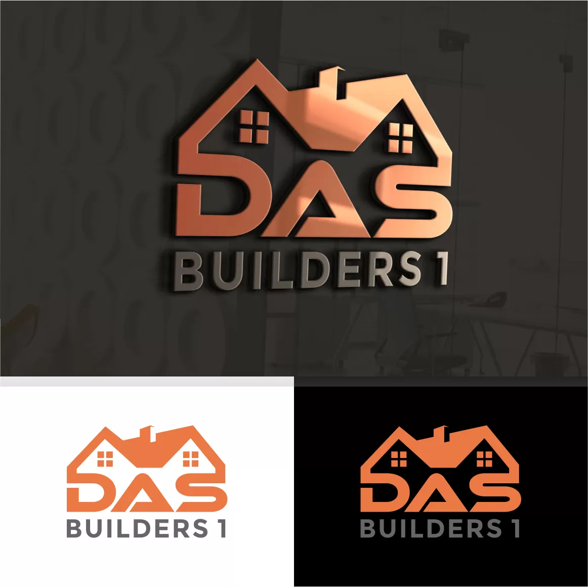 design a minimalist builder logo that will help you build your brand identity