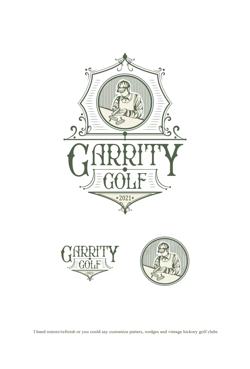 I will make modern hand drawn and classic logo designs