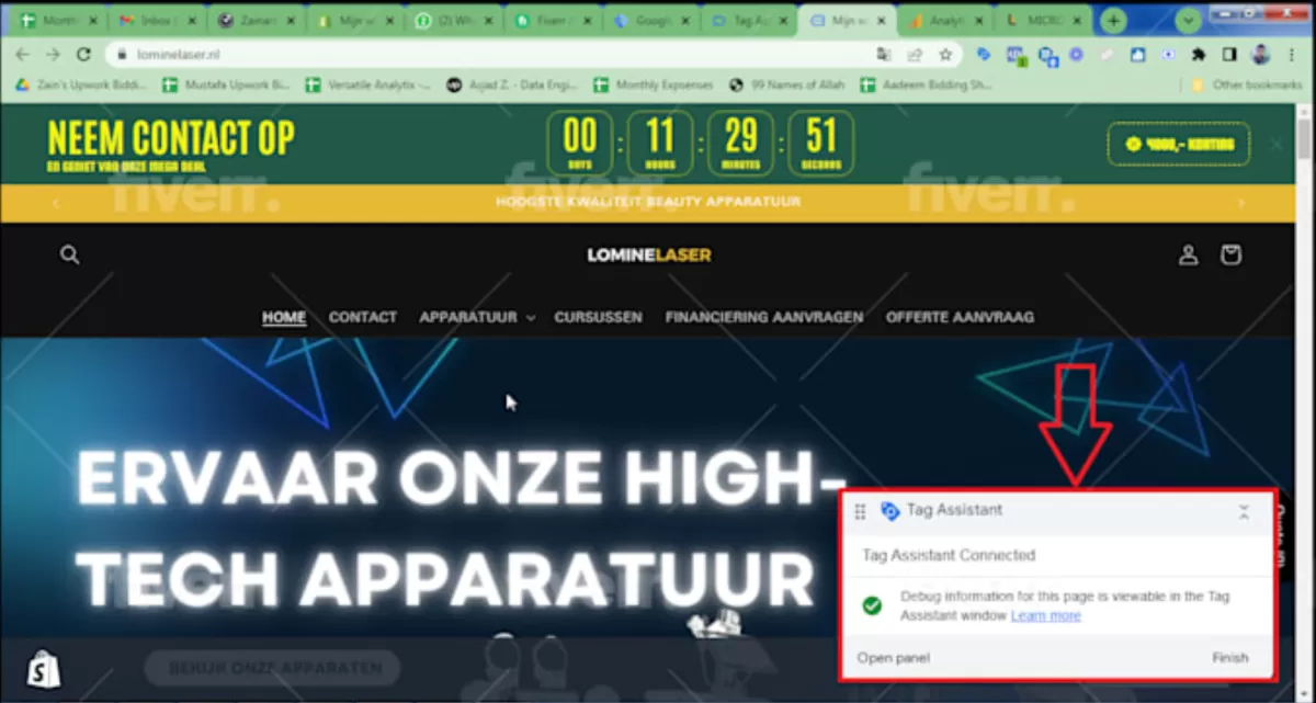 Google Analytics and console search , Dillpo, JPG