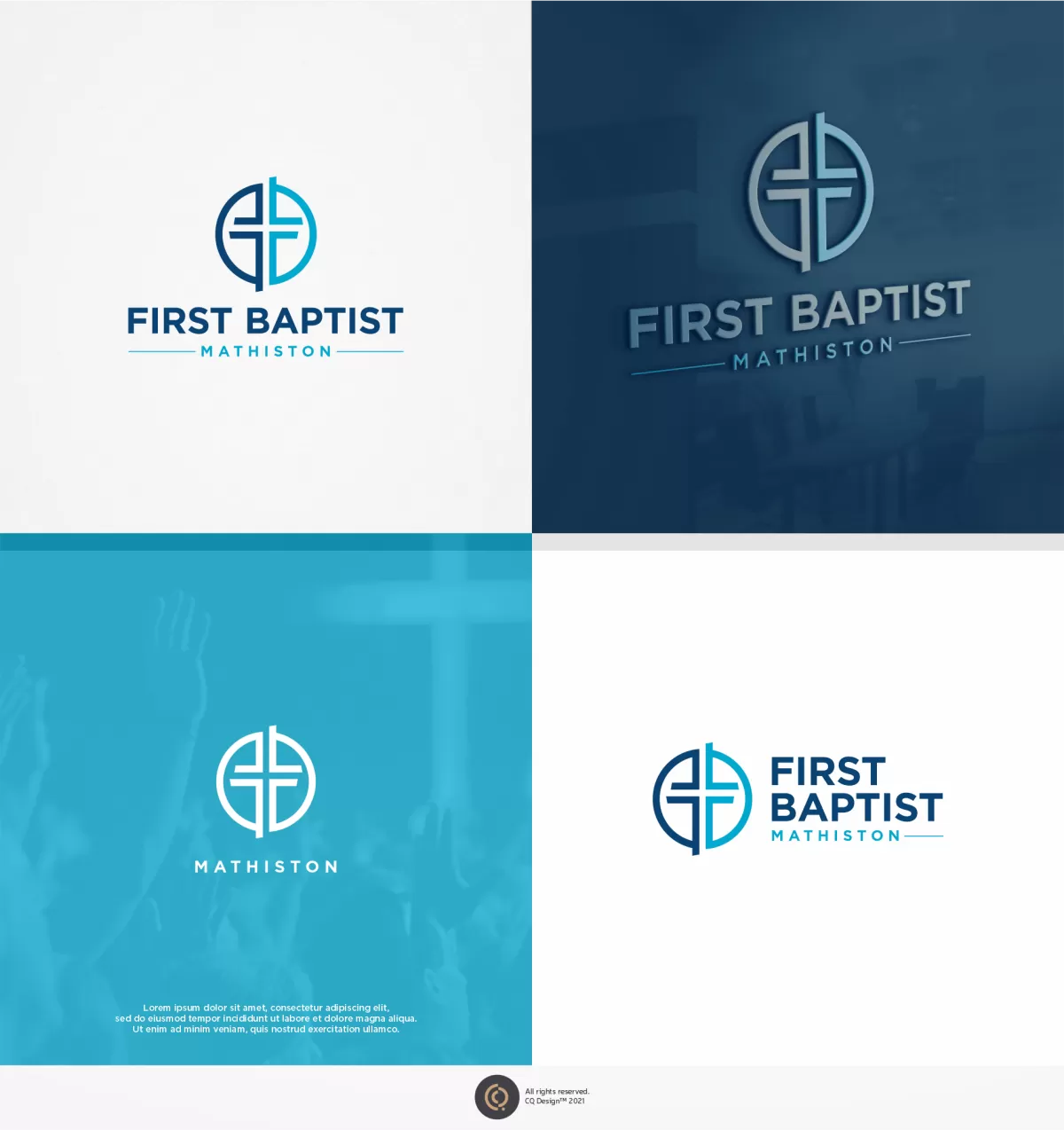 I will do unique religious spiritual and versatile logo design
