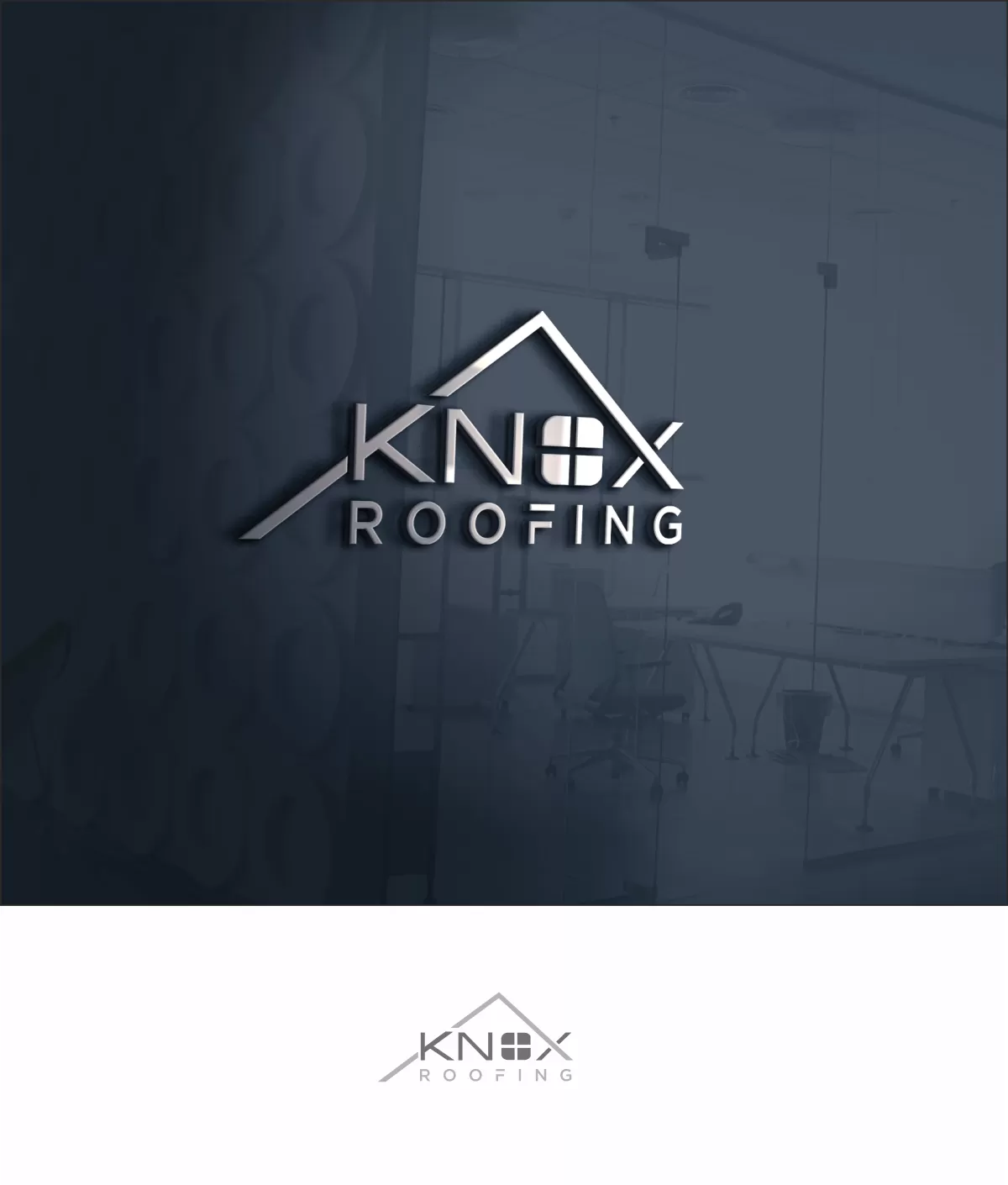 I will make an unique home repair, home decor, roofing logo design