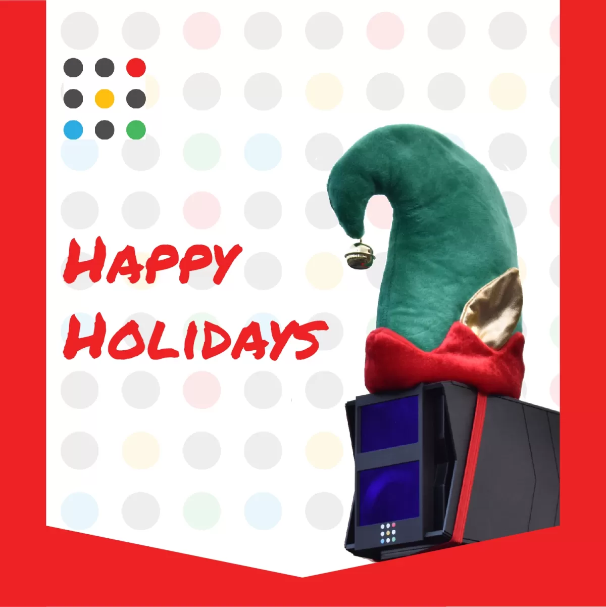 I will Perform Your Short Holidays Style Logo 