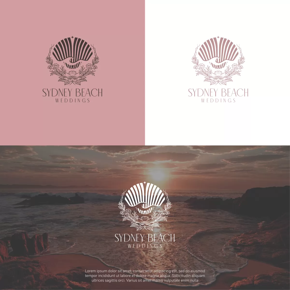 I will create wedding logo design for you in 18 hours