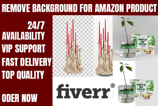I will do remove background for amazon product images