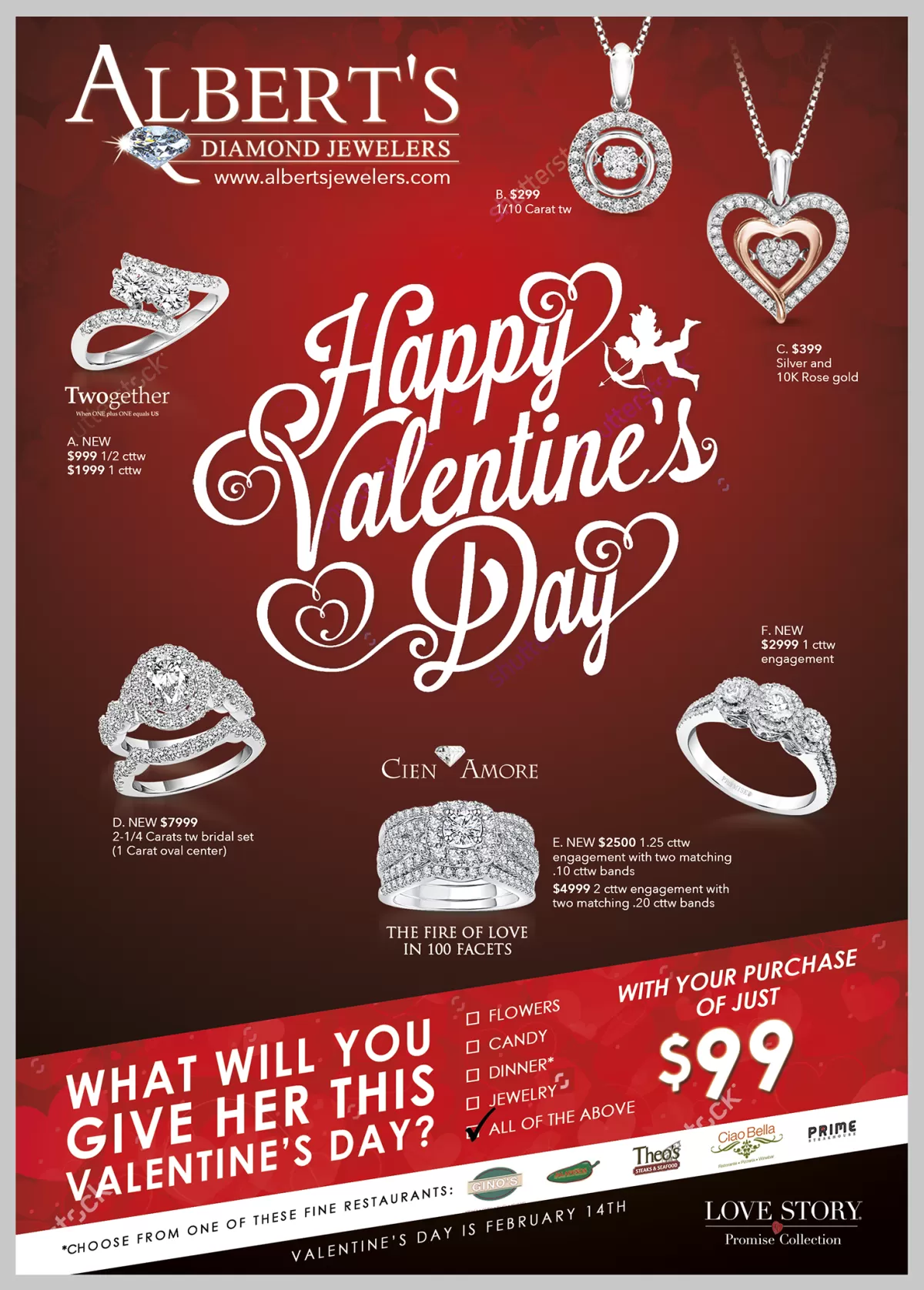 I will create best valentine day greeting card logo design