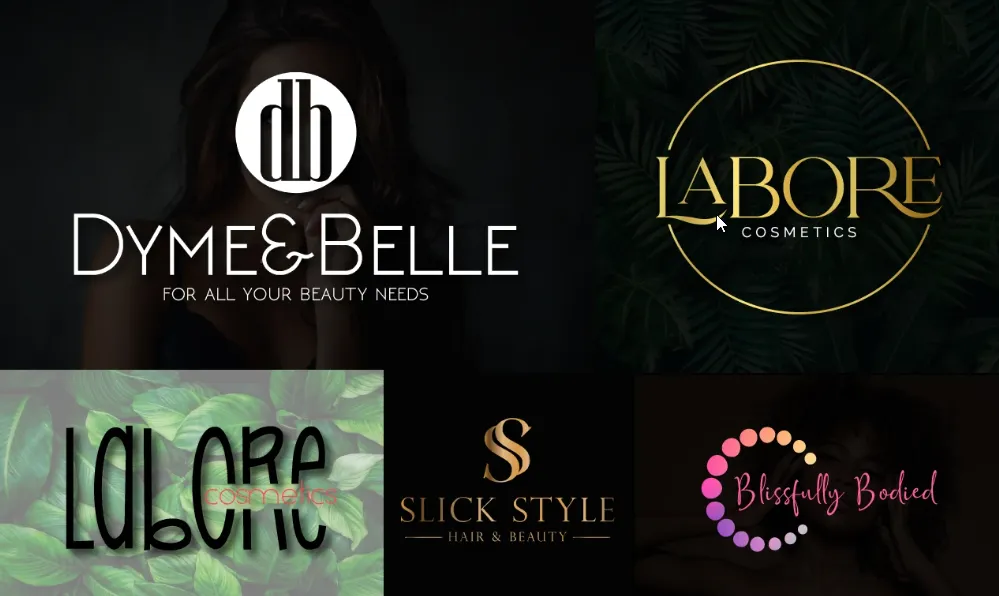 I will design natural beauty cosmetic floral skincare spa logo