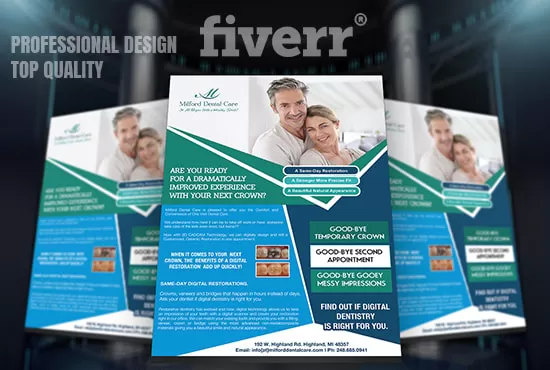 I will design professional business and corporate flyer