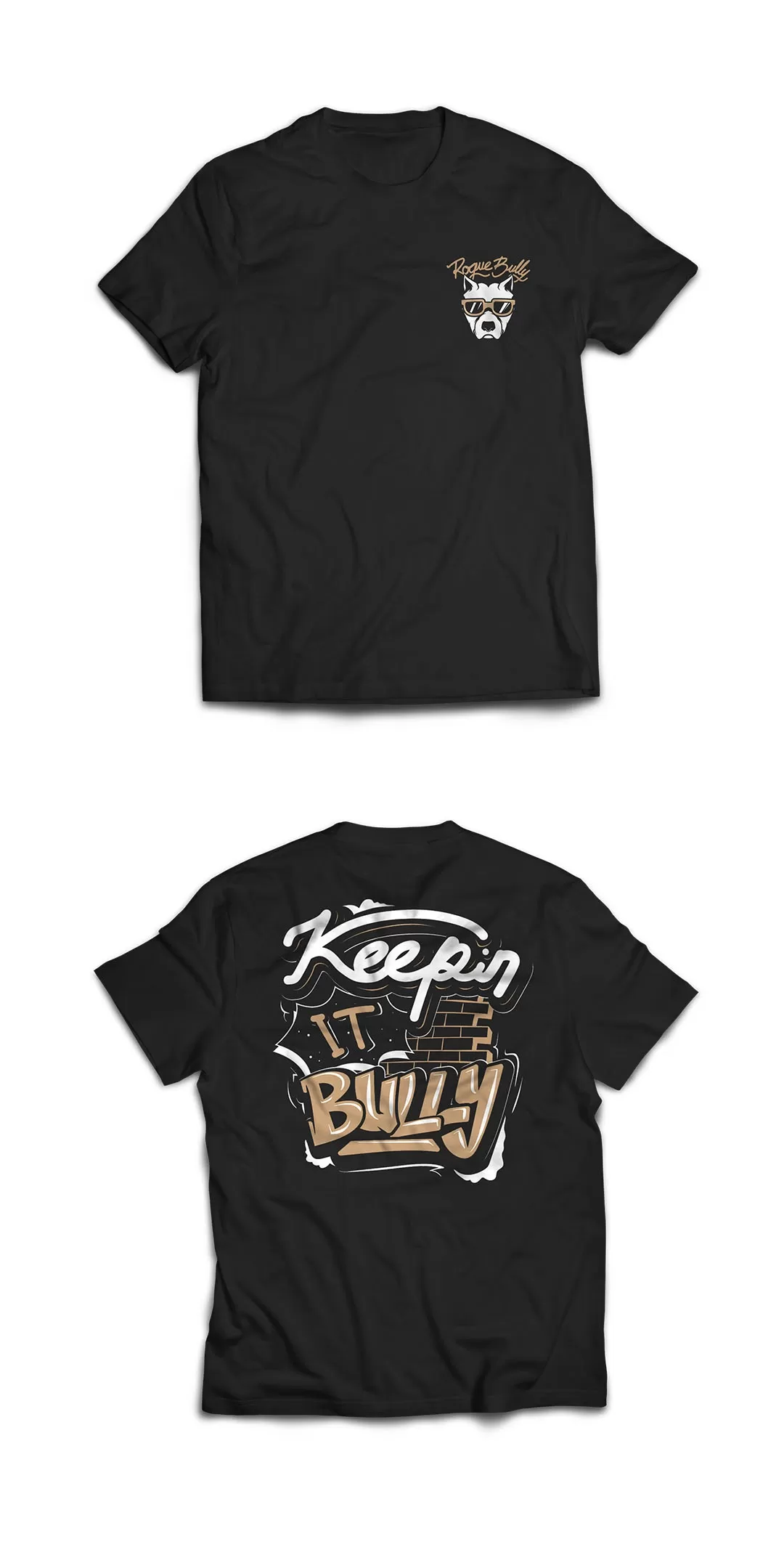 I will design a custom clothing tshirt logo